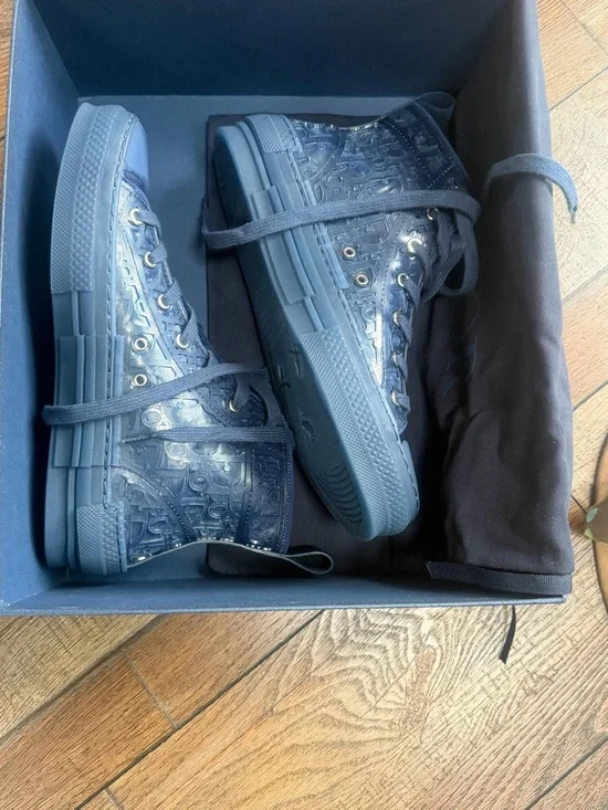 Dior Navy Blue Sneakers Box - Picture 3 of 10